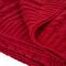 Glitzhome® Knitted Polyester Red Throw Blanket